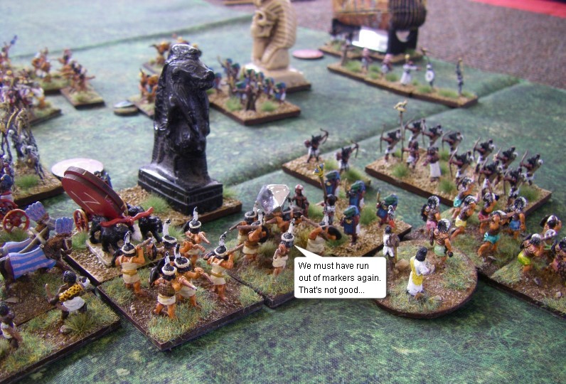 L'Art de la Guerre, Biblical: New Kingdom Egyptian vs New Kingdom Egyptian, 15mm