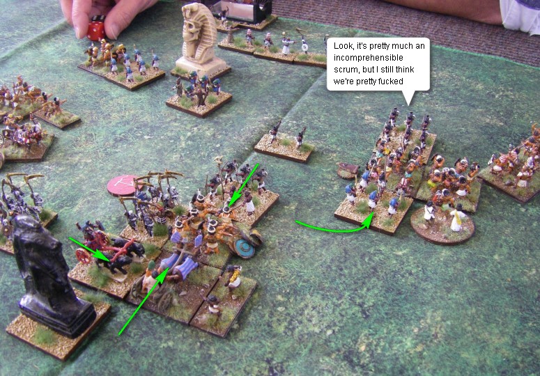 L'Art de la Guerre, Biblical: New Kingdom Egyptian vs New Kingdom Egyptian, 15mm