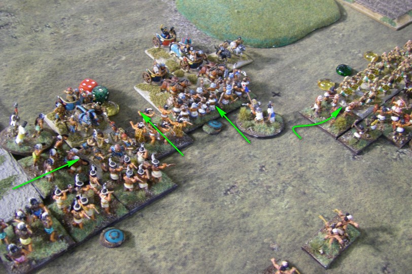 L'Art de la Guerre, Biblical: New Kingdom Egyptian vs New Kingdom Egyptian, 15mm