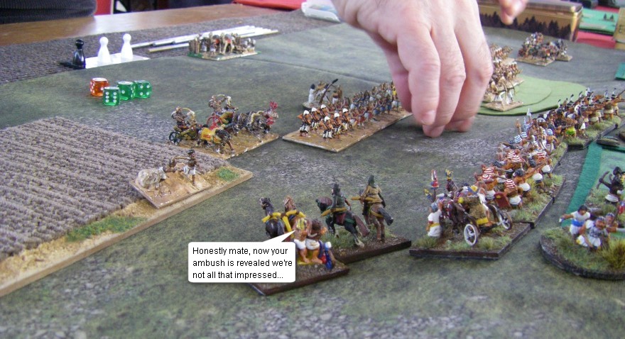 L'Art de la Guerre, Biblical: New Kingdom Egyptian vs New Kingdom Egyptian, 15mm