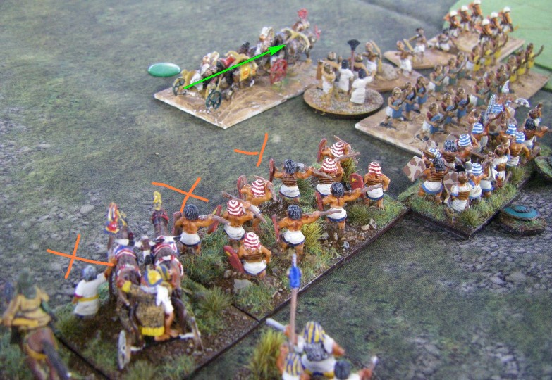 L'Art de la Guerre, Biblical: New Kingdom Egyptian vs New Kingdom Egyptian, 15mm