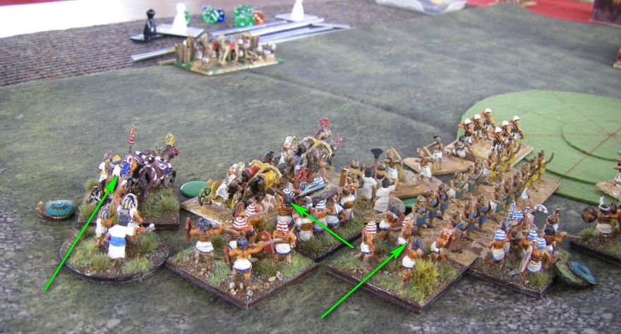 L'Art de la Guerre, Biblical: New Kingdom Egyptian vs New Kingdom Egyptian, 15mm