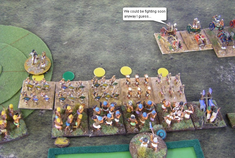 L'Art de la Guerre, Biblical: New Kingdom Egyptian vs New Kingdom Egyptian, 15mm