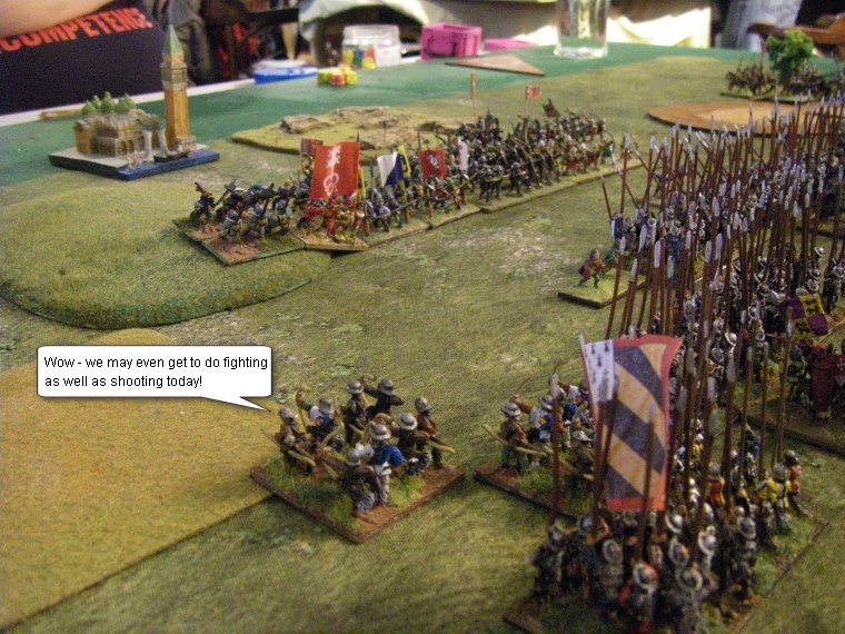 L'Art de la Guerre, Late Medieval: Medieval Scots vs Condotta Italian (Venetian), 15mm