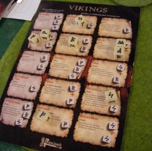 Gripping Beast's SAGA, 1-day Saga Jomsviking battle board