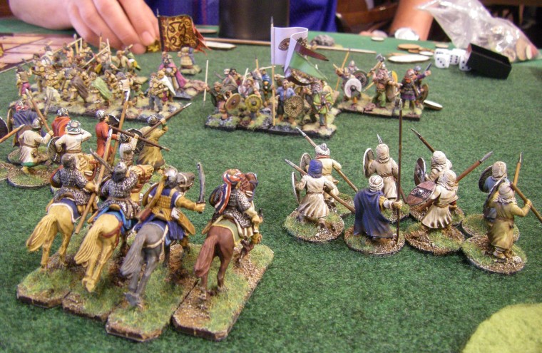 Saga, Dark Ages: Scaracens vs Various Viking Types, 28mm