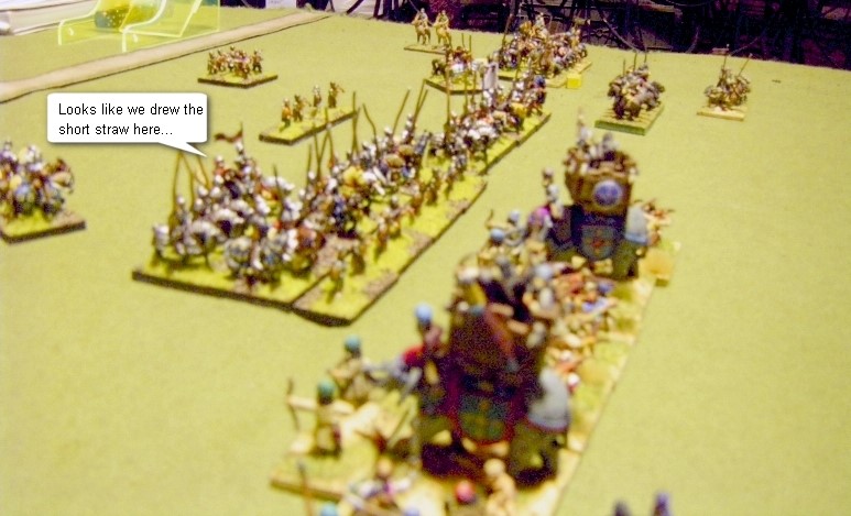 L'Art de la Guerre, Classical & Roman Singles: Sassanid Persian vs 100YW French, 15mm