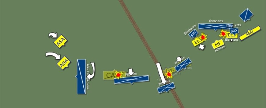 L'Art de la Guerre, Classical & Roman Singles: Sassanid Persian vs Alexander The Great , 15mm