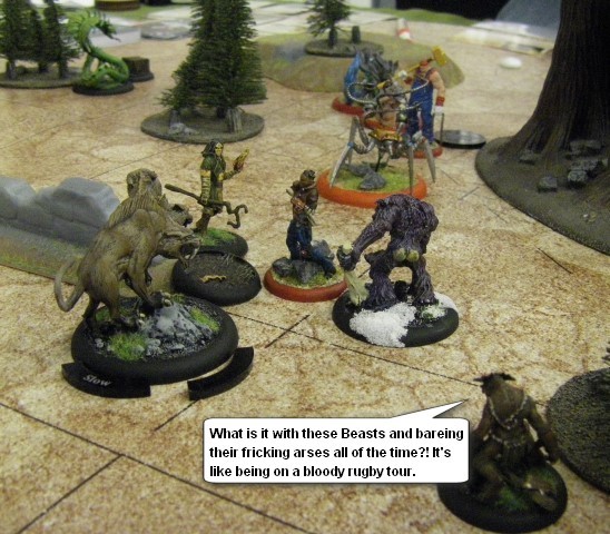 Malifaux, Steampunk Horror: Marcus (Arcanists) vs Mei Feng (Ten Thunders), 32mm