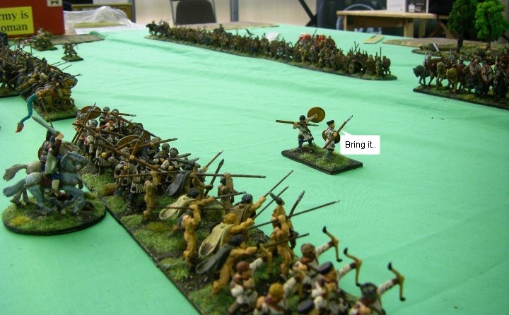 L Art de la Guerre, Roman Era: Patrician Roman vs Patrician Roman, 25mm