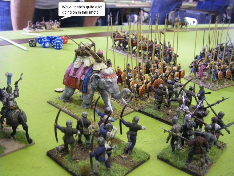 L'Art de la Guerre (ADLG), Attack! ADLG: Condotta Italian vs Bactrian and Indo-Greek, 25mm and 28mm