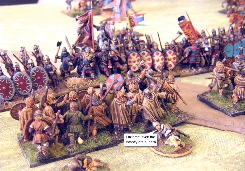 L'Art de la Guerre, Dark Ages: African vandal vs Nikephorian Byzantine, 28mm