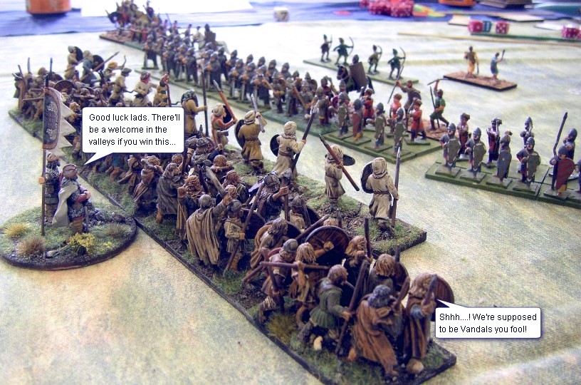 L'Art de la Guerre, Dark Ages: African vandal vs Nikephorian Byzantine, 28mm