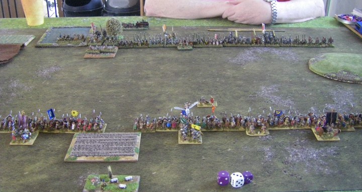 L'Art de la Guerre, Dark Ages: Rus vs Communal Italian, 15mm