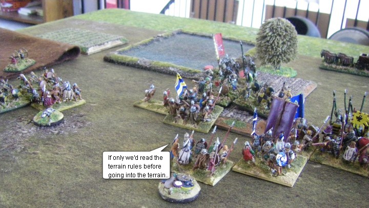 L'Art de la Guerre, Dark Ages: Rus vs Communal Italian, 15mm