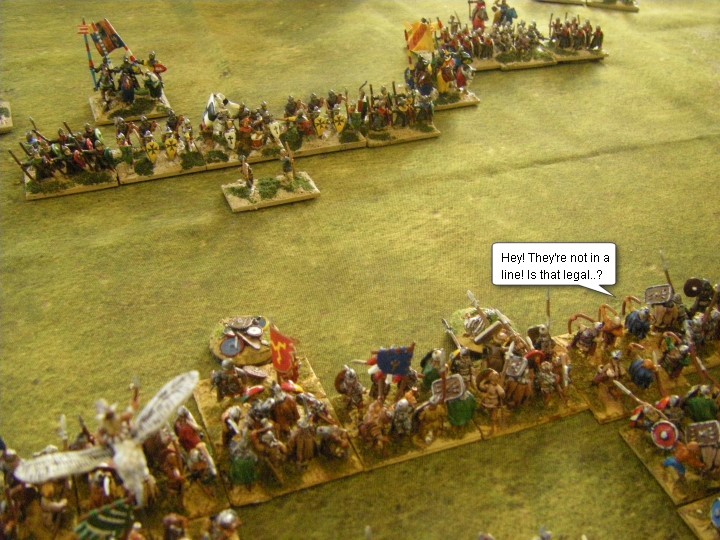 L'Art de la Guerre, Dark Ages: Rus vs Communal Italian, 15mm