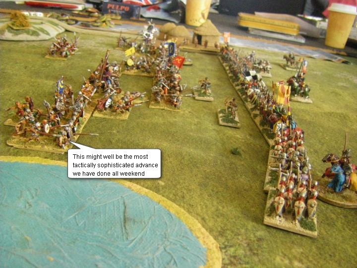 L'Art de la Guerre, Dark Ages: Rus vs Communal Italian, 15mm