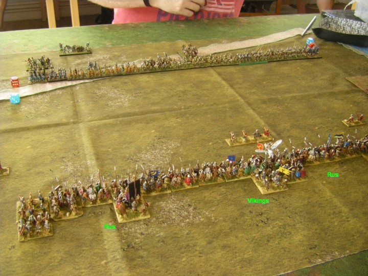 L'Art de la Guerre, Dark Ages: Rus vs Feudal Spanish, 15mm