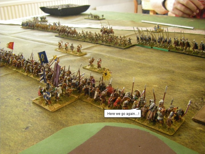 L'Art de la Guerre, Dark Ages: Rus vs Feudal Spanish, 15mm