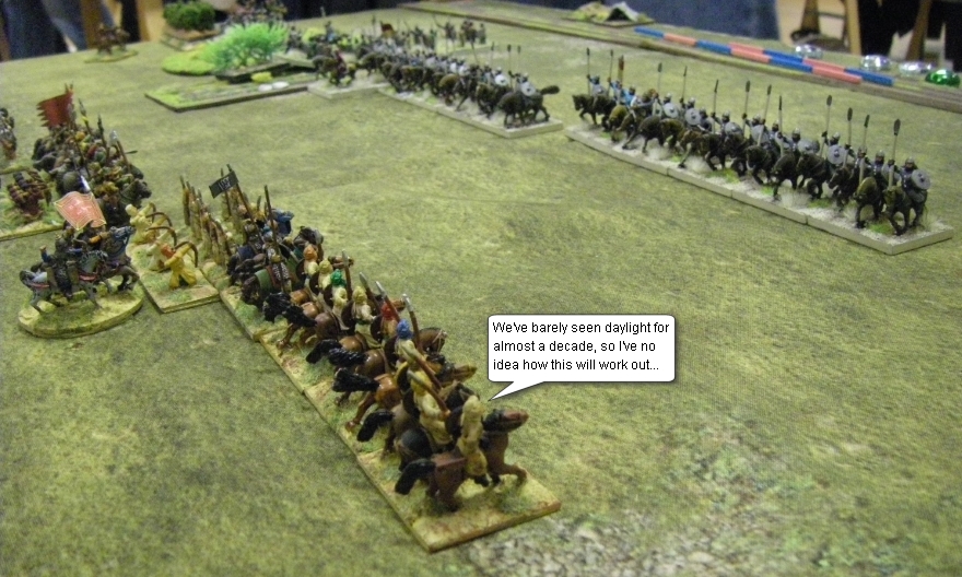 L'Art de la Guerre, Open: Umayyad Arab vs Armenian, 15mm