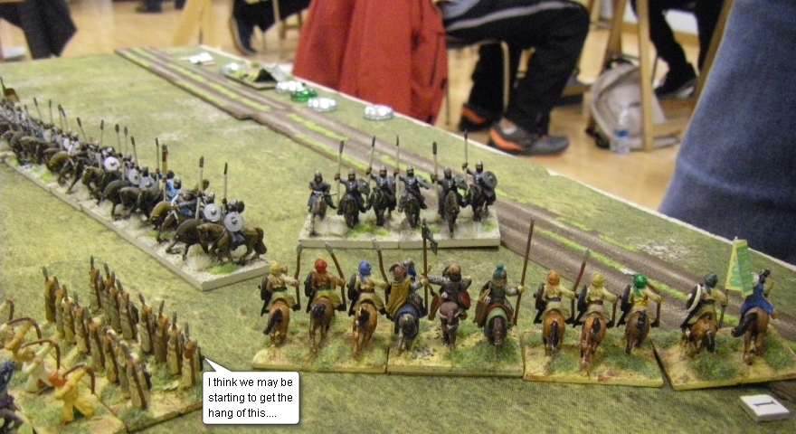 L'Art de la Guerre, Open: Umayyad Arab vs Armenian, 15mm