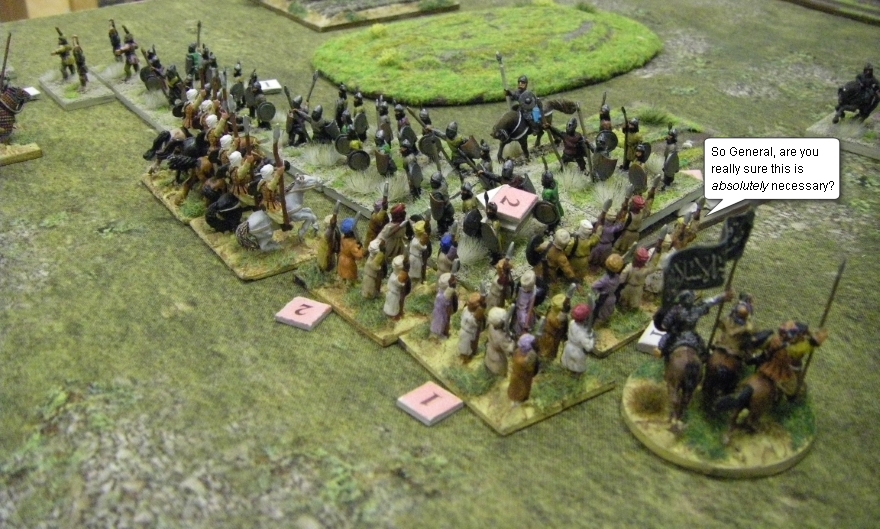 L'Art de la Guerre, Open: Umayyad Arab vs Armenian, 15mm