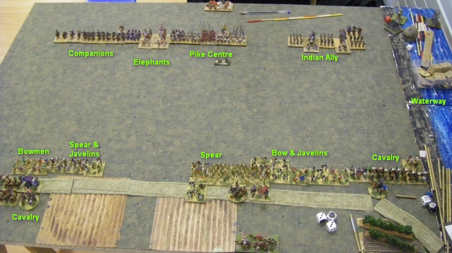 L'Art de la Guerre, Open: Umayyad Arab vs Alexander The Great, 15mm