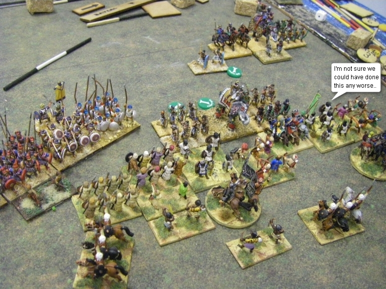 L'Art de la Guerre, Open: Umayyad Arab vs Alexander The Great, 15mm