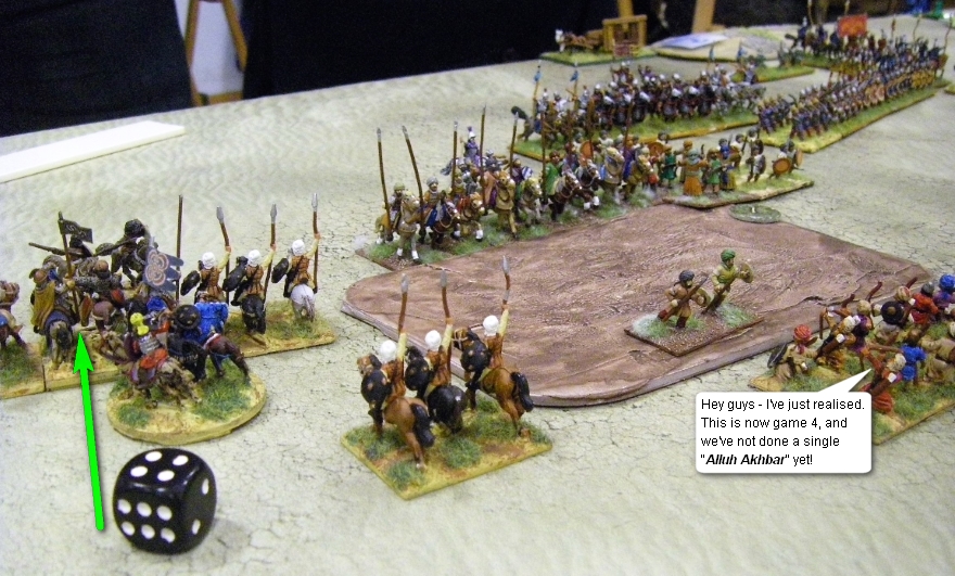 L'Art de la Guerre, Open: Umayyad Arab vs Maurikian Byzantine, 15mm