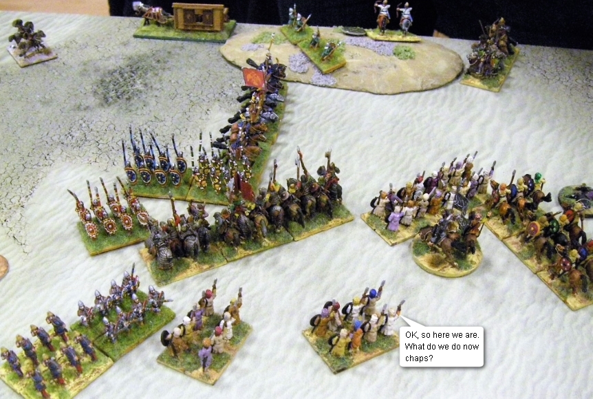 L'Art de la Guerre, Open: Umayyad Arab vs Maurikian Byzantine, 15mm