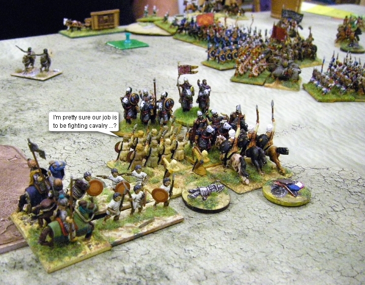 L'Art de la Guerre, Open: Umayyad Arab vs Maurikian Byzantine, 15mm