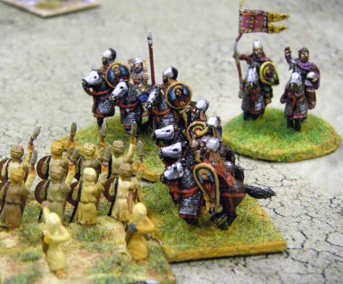 L'Art de la Guerre, Open: Umayyad Arab vs Maurikian Byzantine, 15mm