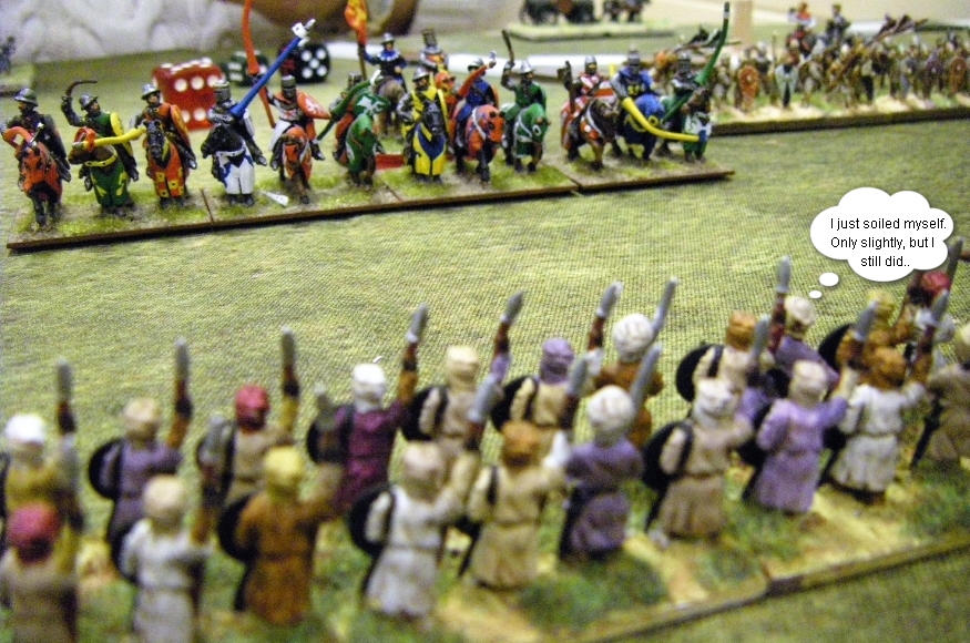 L'Art de la Guerre, Open: Umayyad Arab vs Medieval Polish, 15mm