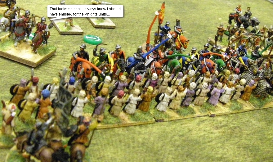 L'Art de la Guerre, Open: Umayyad Arab vs Medieval Polish, 15mm