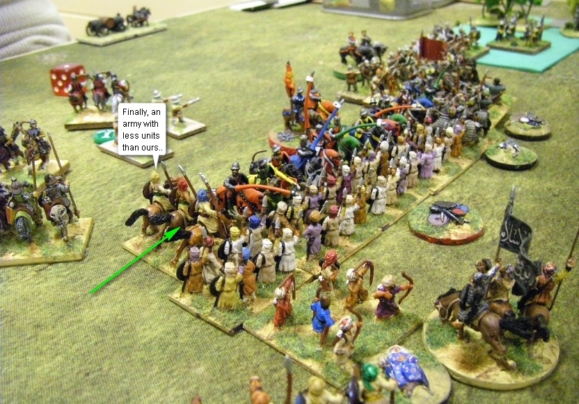 L'Art de la Guerre, Open: Umayyad Arab vs Medieval Polish, 15mm