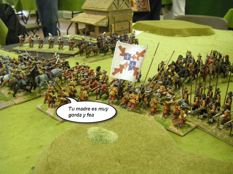 FoG Renaissance: Later Imperial Spanish vs ECW Royalist, 28mm