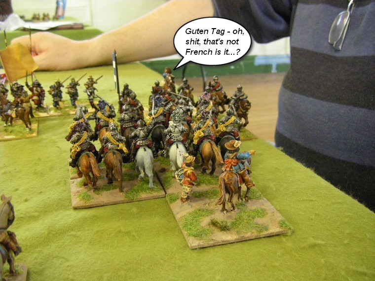 FoG Renaissance: Later Imperial Spanish vs 30 Years War French, 28mm