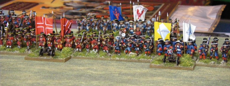 FoGR Age of the Sun King: Later Louis XIV French vs League of Augsburg Anglo-Dutch, 15mm