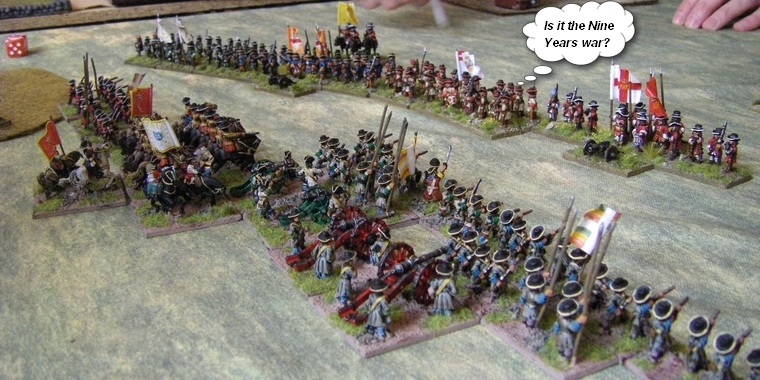 FoGR Age of the Sun King: Later Louis XIV French vs League of Augsburg Anglo-Dutch, 15mm