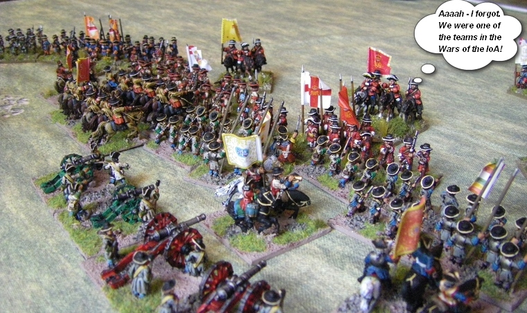 FoGR Age of the Sun King: Later Louis XIV French vs League of Augsburg Anglo-Dutch, 15mm