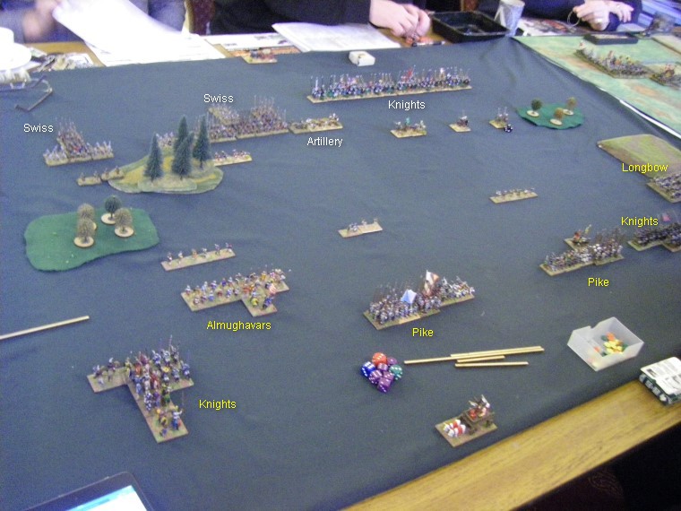 LArt de la Guerre, Medieval and Dark Ages: French Ordonnance & Italian Condotta vs Swiss & Condottiere Venetian, 15mm