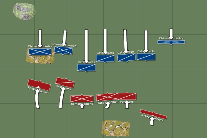 L'Art de la Guerre, Biblical &Classical: Early Imperial Roman & Judean vs Chinese Northern Dynasties & Chi'ang, 15mm