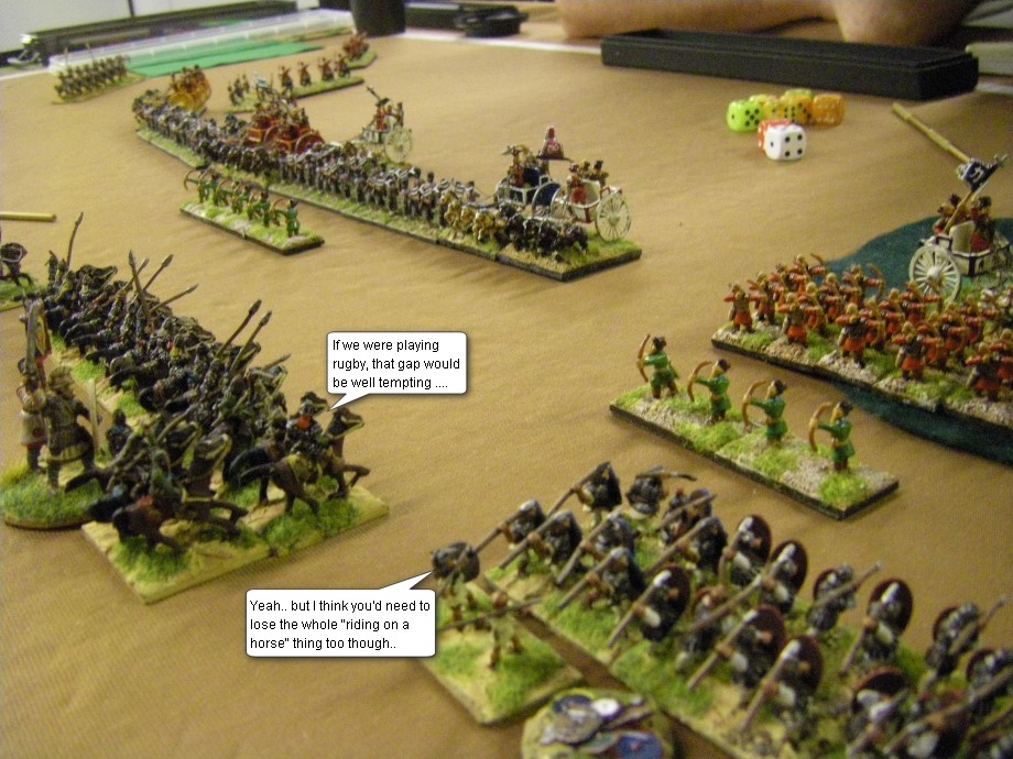 L'Art de la Guerre, Classical & Roman: Patrician Roman vs Warring States Chinese, 15mm