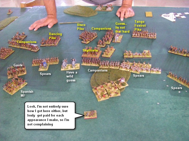 Field of Glory FoG Ancients V1.0: Later Carthaginian, Hannibal in Italy vs Alexandrian Macedonian, 15mm