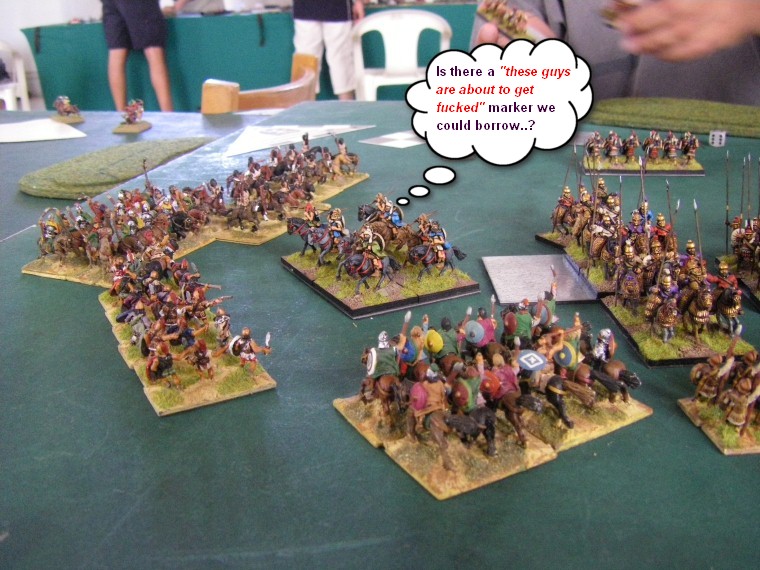 Field of Glory FoG Ancients V1.0: Later Carthaginian, Hannibal in Italy vs Alexandrian Macedonian, 15mm