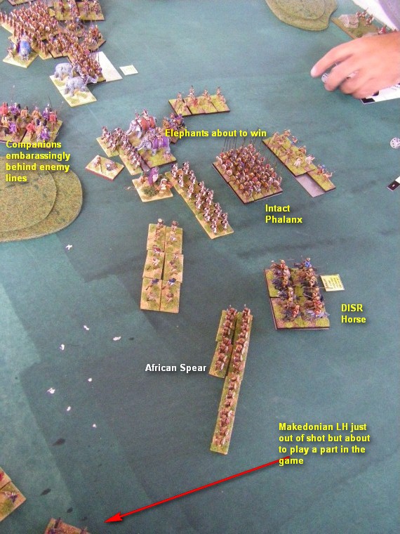 Field of Glory FoG Ancients V1.0: Later Carthaginian, Hannibal in Italy vs Alexandrian Macedonian, 15mm