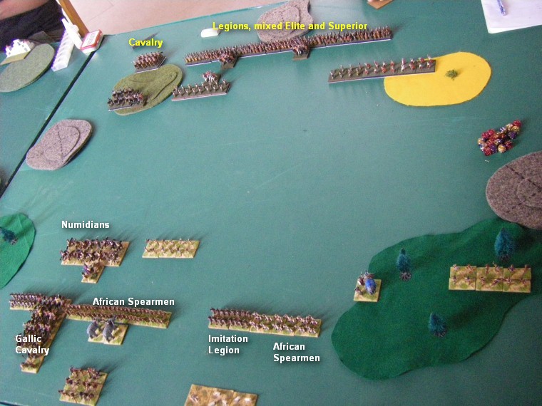 FoG V1.0 Ancients: Later Carthaginian vs Late Republican Roman, 15mm