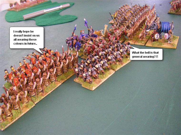 FoG V1.0 Ancients: Later Carthaginian vs Later Republican Roman (Cassius), 15mm