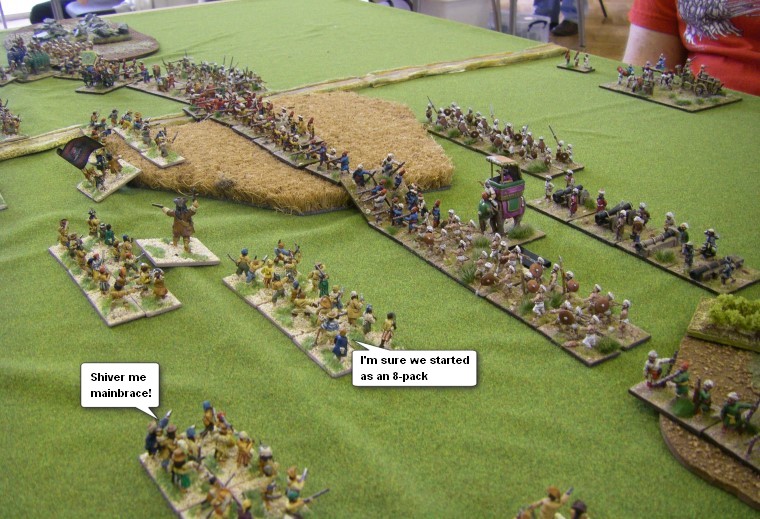 FoGR, Way of The Warriors: Buccaneer vs Mughal, 15mm