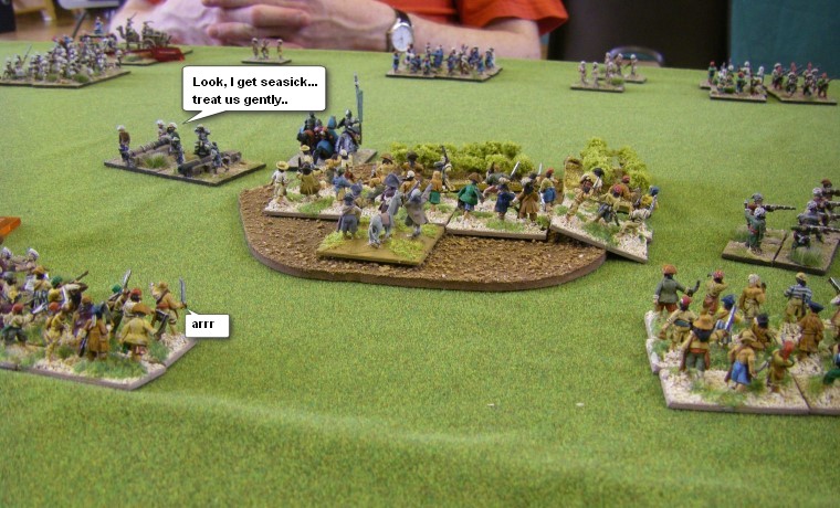 FoGR, Way of The Warriors: Buccaneer vs Mughal, 15mm